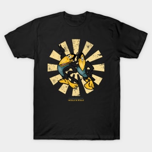 Heckle And Jeckle Retro Japanese T-Shirt